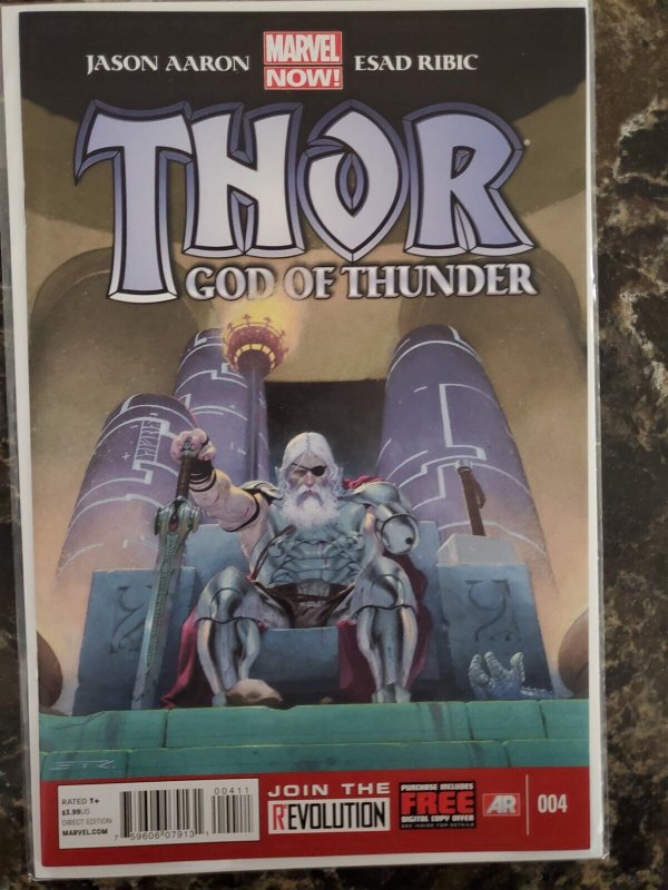 Thor God of Thunder #4 Marvel (13) NM+ or Better