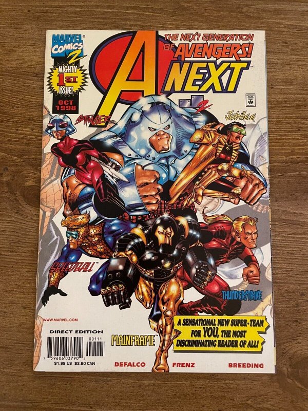 A-Next #1 NM Marvel Comic Book Jubilee Stinger Speedball Avengers Hulk Thor J936 