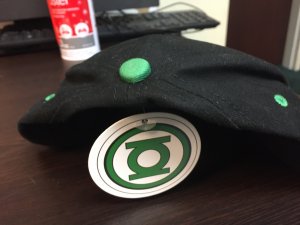 Green Lantern adjustable baseball hat