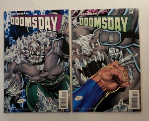 Superman Doomsday 1-3 Complete Set Hunter/Prey NM Prestige Comic Format