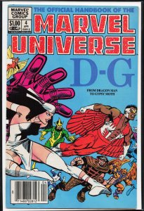 The Official Handbook of the Marvel Universe #4 (1983)