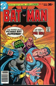 BATMAN #293-1977-DC VF-MOVIE ISSUE-SUPERMAN-LEX LUTHOR 