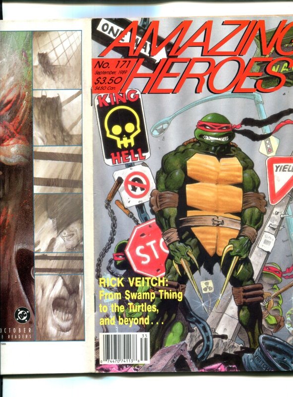 Amazing Heroes #171 - Rick Veitch Cover (8.0/8.5) 1989