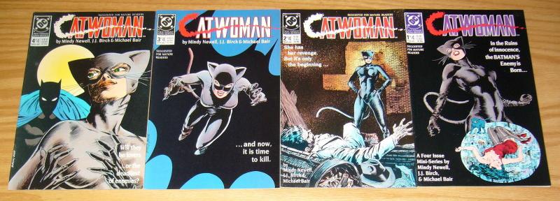 Catwoman #1-4 VF/NM complete series - dc comics 2 3 set lot batman first mini