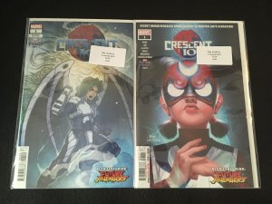 CRESCENT & I0 #1 Two Cover Versions, VFNM Condition