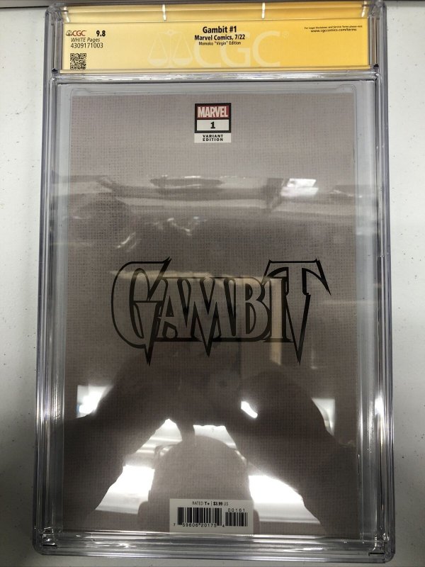 Gambit (2022) # 1 (CGC 9.8 SS) Signed By Peach Momoko•Virgin Edition