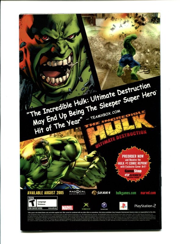 Ultimate Spider-Man Annual #1 - Signed Mark Bagley (7.5) 2005