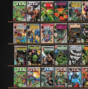Huge Lot 140+ Comics with Martian Manhunter, Jla & More!