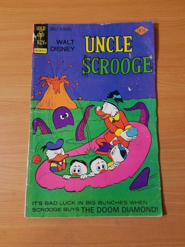 Uncle Scrooge #133 ~ VERY GOOD VG ~ (1976, Gold Key Comics)