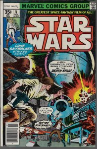 Star Wars #5 (Marvel, 1977) 1st Print VF-