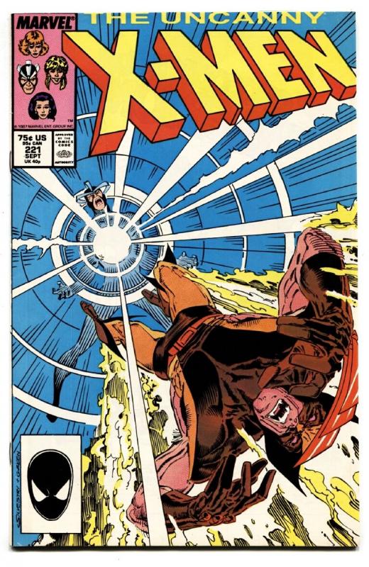 X-MEN #221 comic book 1ST MR. SINISTER NM-HIGH GRADE!