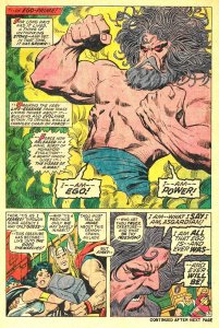 THOR #201 & 202 (Summer1972) 5.0 VG/FN  John Buscema!  EGO-PRIME Attacks Earth!