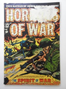 The Horrors #11  (1953) Pre-Code War Comic! Solid Fair/Good Condition!