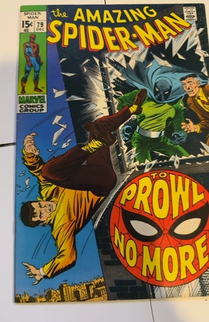 The Amazing Spider-Man #79 (1969) to prowl no more