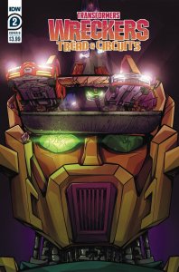 TRANSFORMERS WRECKERS TREAD & CIRCUITS #2 COVER B MARGE IDW 2022  