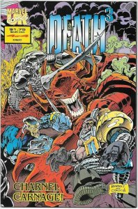 Death3 Death 3 #4 of 4 Marvel Comics December Dec 1993 (VFNM)