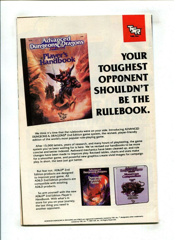 AVENGERS #306 (9.0) THERE IS A FIRE DOWN BELOW!! 1989 