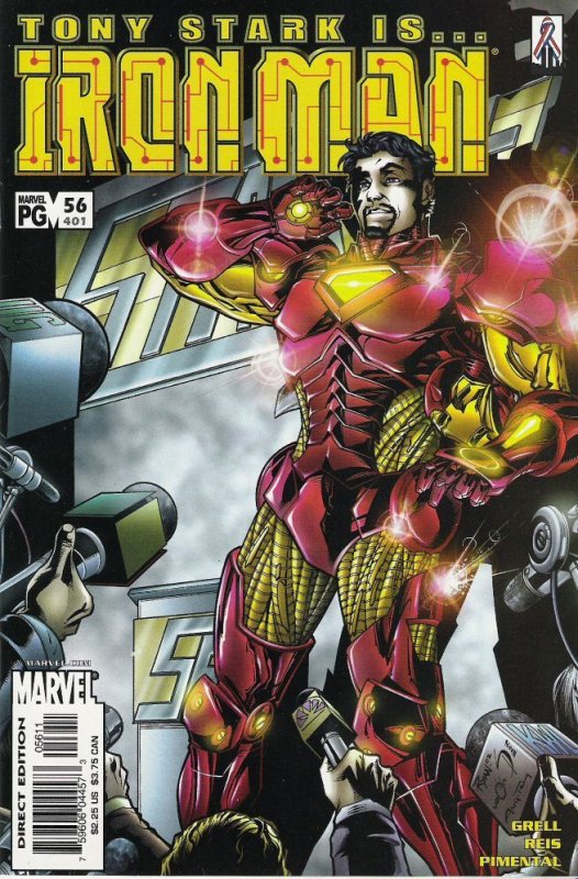 Iron Man #56 (2002)  NM+ to NM/M  original owner