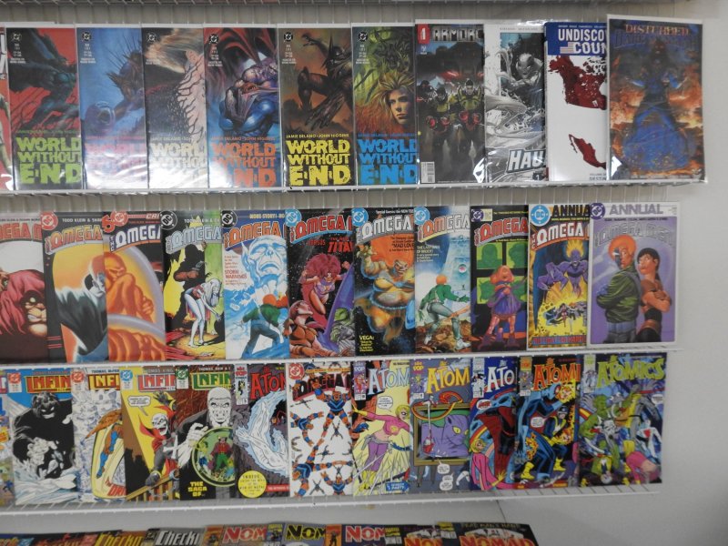Huge Lot 180+ Comics W/ Alpha Flight, Omega Men, +More! Avg VF- Condition!