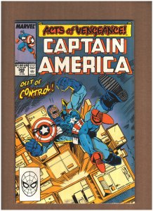Captain America #366 Marvel Comics 1990 ACTS OF VENGEANCE Ron Lim VG/FN 5.0