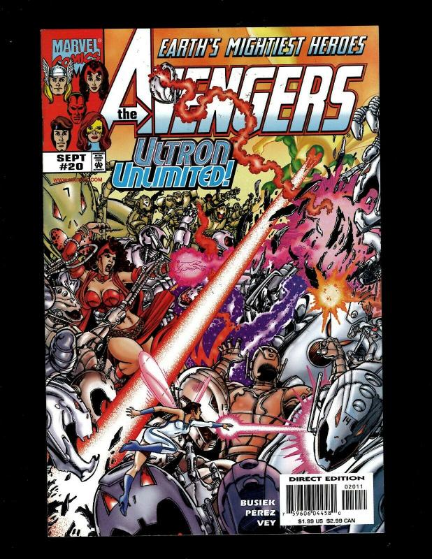 Lot of 12 The Avengers Marvel Comics #10 11 12 12 13 14 15 16 17 18 19 20 SM18