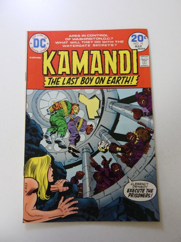 Kamandi, The Last Boy on Earth #15 (1974) VF condition