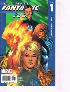 10 Ultimate Fantastic Four Marvel Comics # 1 2 3 4 5 6 7 8 9 10 Thing Hulk TW23