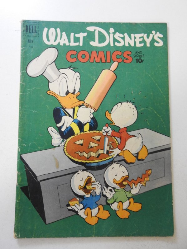 Walt Disney's Comics & Stories #134 (1951) VG- Condition