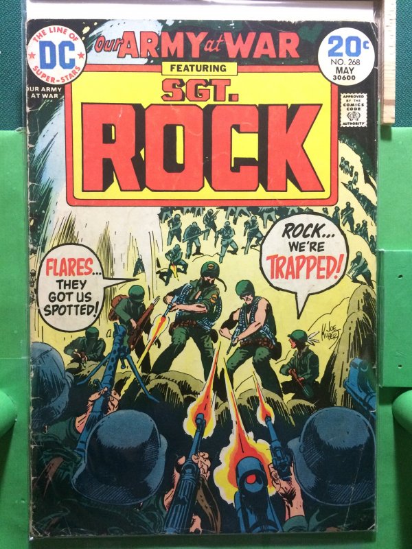 Our Army at War #268 featuring Sgt Rock 1974