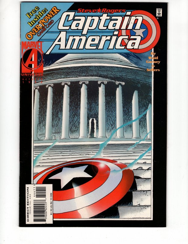 Captain America #444 (1995) >>> $4.99 UNLIMITED SHIPPING!!! See More !!!