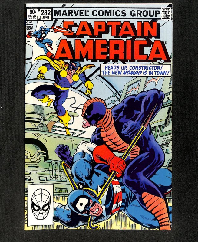 Captain America #282 1st Jack Monroe as Nomad!