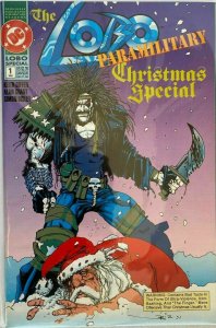 Lobo paramilitary christmas special #1 7.0 FN/VF (1991)