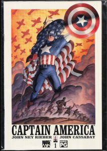 Captain America #1 (2002) Captain America