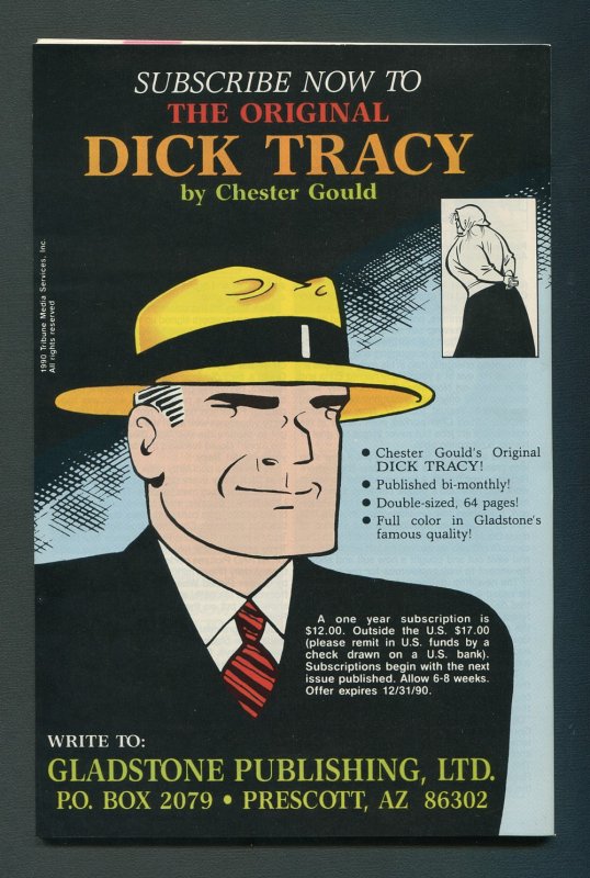 Original Dick Tracy #1 / 9.0 VFN/NM  September 1990