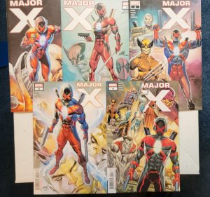 Major X #0-#4 5 Issue Pack! Near Mint!