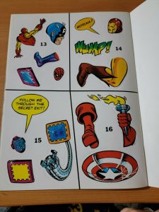 Marvel Super Heroes Secret Wars Sticker Adventures ~ NOT USED ~ 1984 Marvel Doom