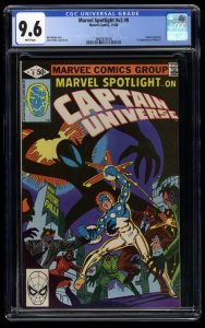 Marvel Spotlight #9 CGC NM+ 9.6 White Pages 1st Appearance Mister E!