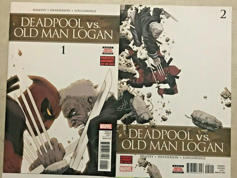 DEADPOOL VS OLD MAN LOGAN#1-5 NM LOT 2017 MARVEL COMICS