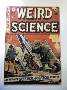 Weird Science #15 VG- Condition tape pull fc 1/4 tear bc