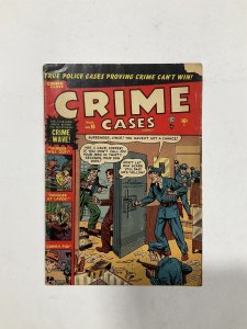 Crime Cases Comics 10 Very Good Vg 4.0 Atlas Comics