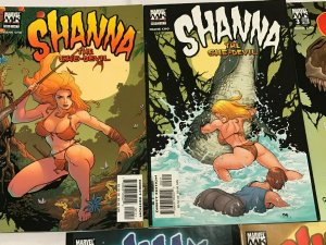 SHANNA THE SHE-DEVIL#1-7 NM LOT 2005 FRANK CHO MARVEL COMICS