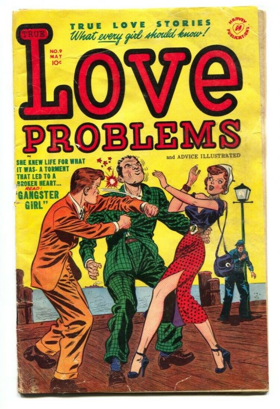 Love Problems and Advice #9 1951- Golden Age Romance- Leggy GGA cover G