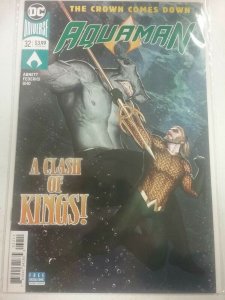 AQUAMAN #32 (2018) THE CROWN COMES DOWN, ABNETT, FEDERICI, DC NW134