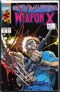 Marvel Comics Presents #81 Direct Edition (1991) Wolverine