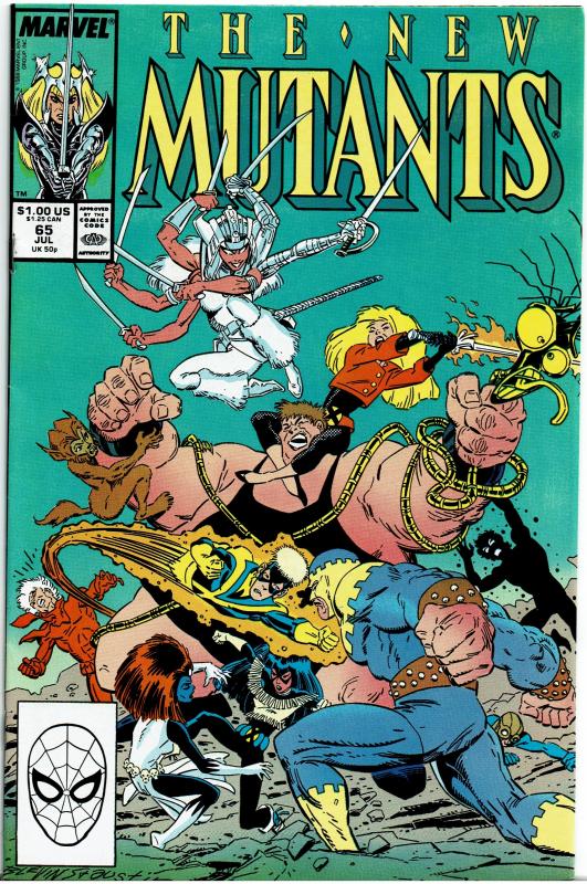 New Mutants #61 - #70, All 9.0 or Better