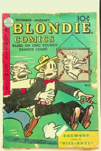 Blondie Comics #15 (Dec 1948-Jan 1949,  McKay) - Poor