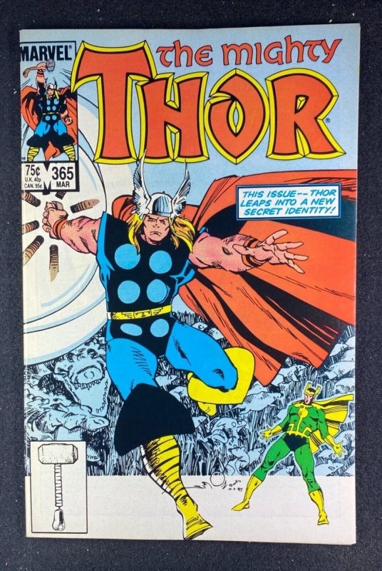 Thor (1966) #'s 364 365 366 NM (9.4) Frog Lot Walt Simonson