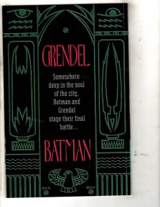 Lot Of 4 Batman Grendel DC Comics Graphic Novel Comic Books # 1 2 (2 Series) MF6