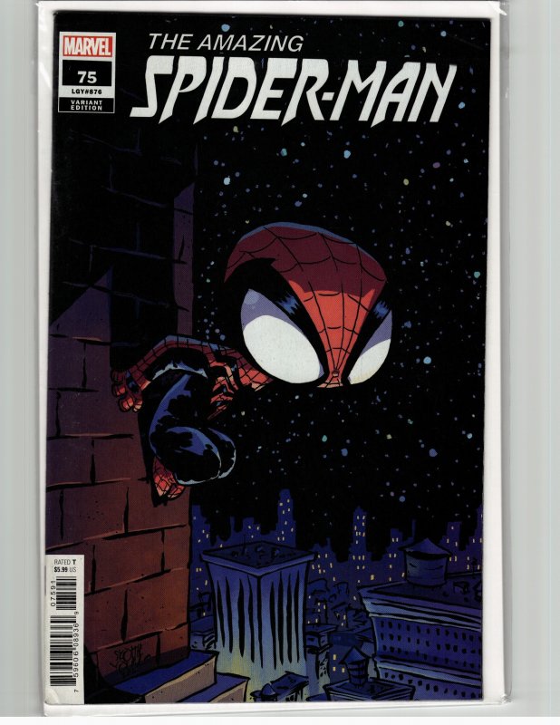 The Amazing Spider-Man #75 Young Cover (2021)