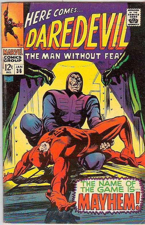 Daredevil #36 (Jan-68) FN/VF Mid-High-Grade Daredevil